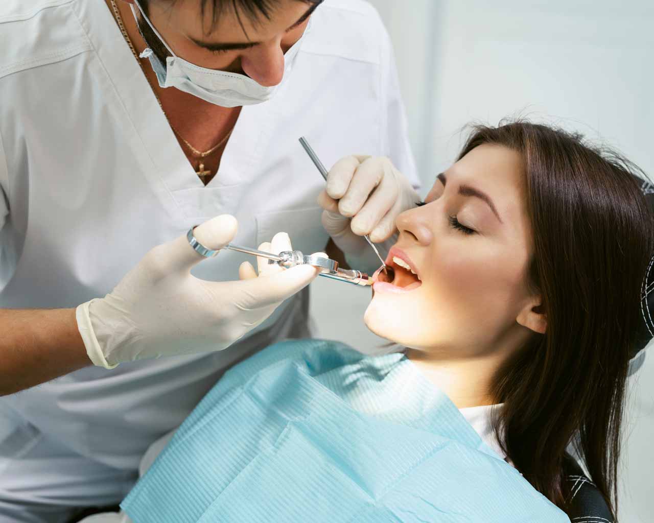 Local Anaesthesia administered from Wisdom tooth surgery