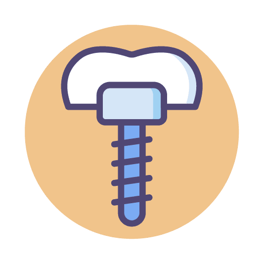 dental implant icon