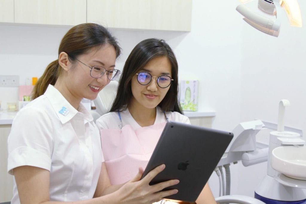 Dental check up with Dr Li Kexin