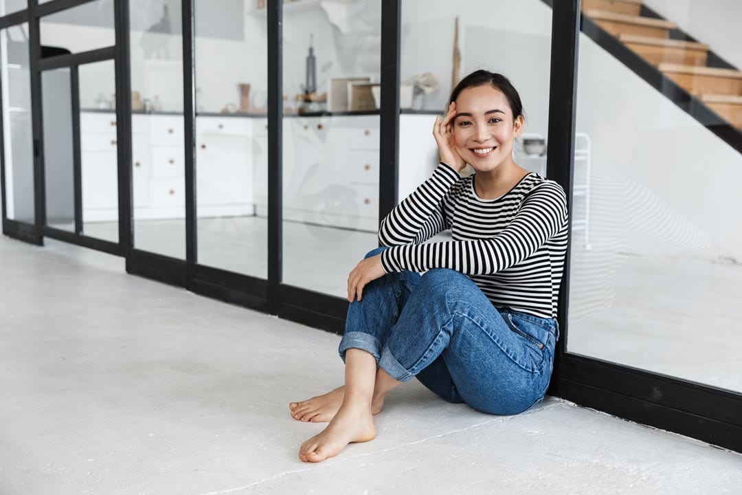 attractive lady undergoing Invisalign treatment in Singapore