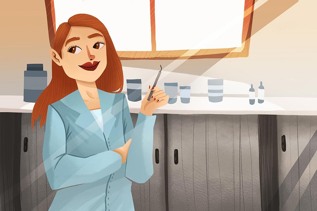 female-dentist-ready-to-perform-oral-surgery female dentist ready to perform surgery