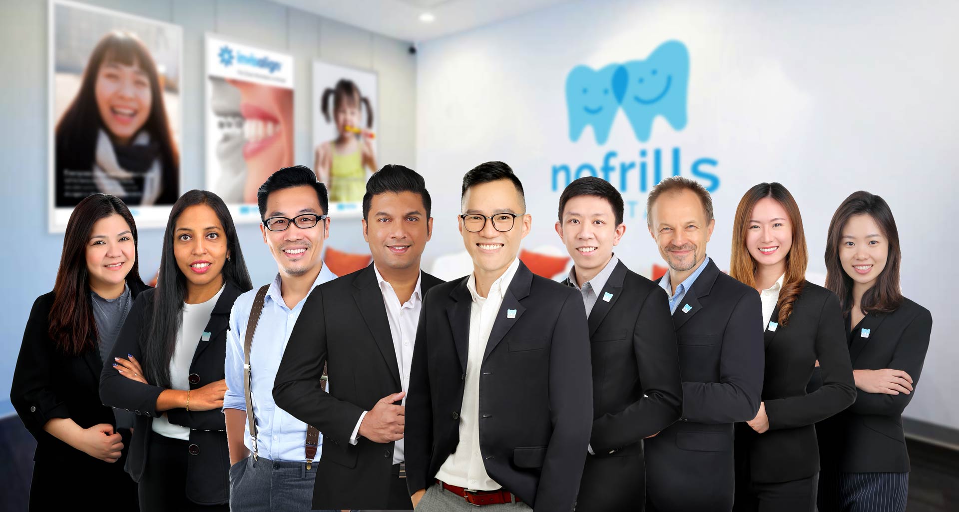 NoFrills Dental Team of Professionals | Professional Team of Dentists in Singapore | Best dentists in Singapore