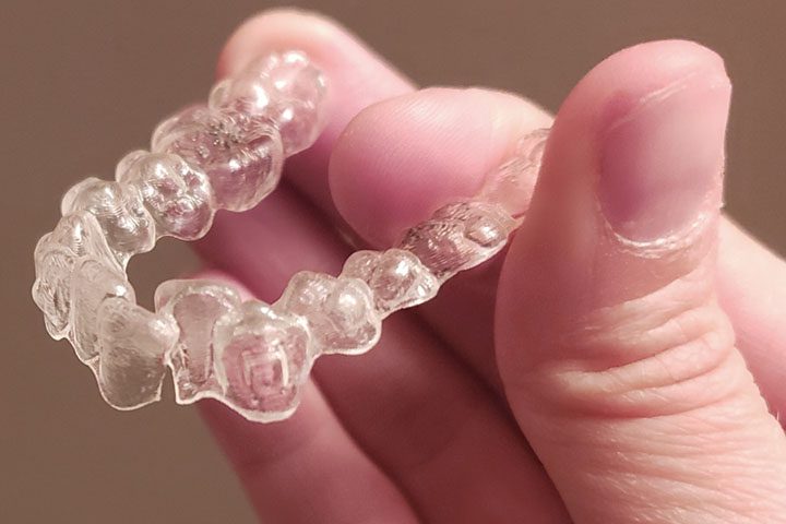 cracked invisalign