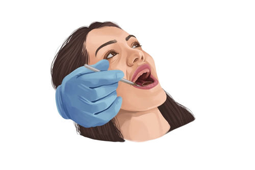 cleaning fixed dentures