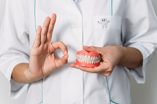 temp dentures