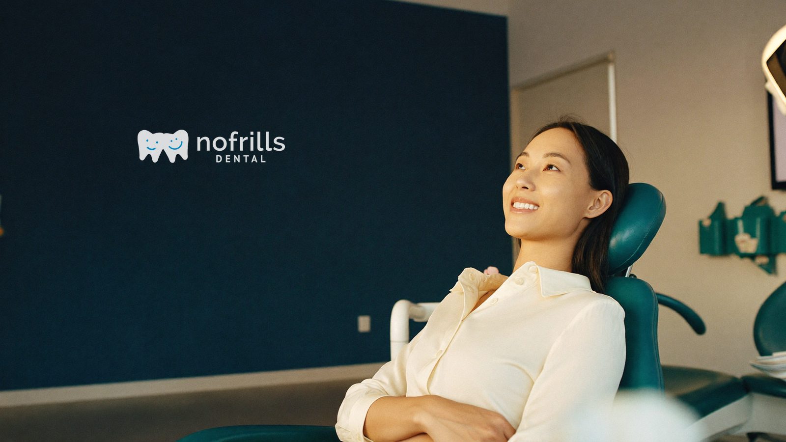 Patient at NoFrills Dental, a clinic that works with dental insurance programmes in Singapore